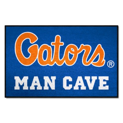 Fan Mats  LLC Florida Gators Man Cave Starter Mat Accent Rug - 19in. x 30in., 