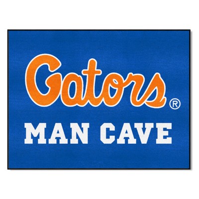 Fan Mats  LLC Florida Gators Man Cave All-Star Rug - 34 in. x 42.5 in., 