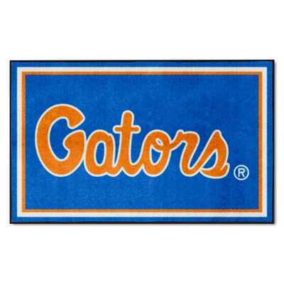 Fan Mats  LLC Florida Gators 4ft. x 6ft. Plush Area Rug, 