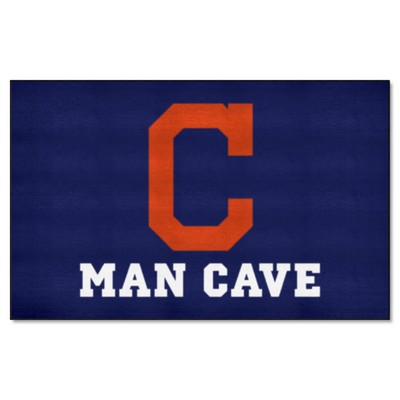 Fan Mats  LLC Cleveland Guardians Man Cave Ulti-Mat Rug - 5ft. x 8ft. Blue