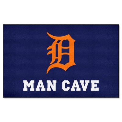 Fan Mats  LLC Detroit Tigers Ulti-Mat Man Cave Navy