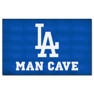 Fan Mats  LLC Los Angeles Dodgers Ulti-Mat Man Cave Blue