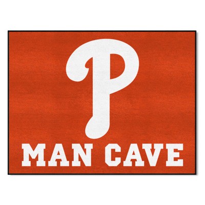 Fan Mats  LLC Philadelphia Phillies All-Star Mat Man Cave Red