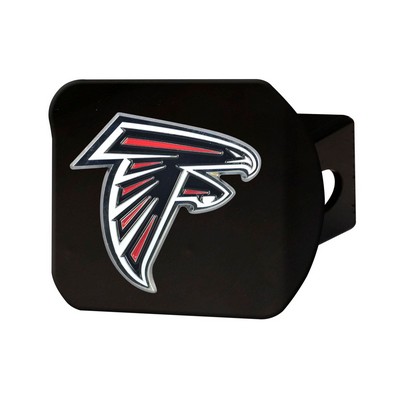 Fan Mats  LLC Atlanta Falcons Color Hitch Cover Black Red