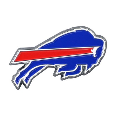 Fan Mats  LLC Buffalo Bills 3D Color Metal Emblem Blue