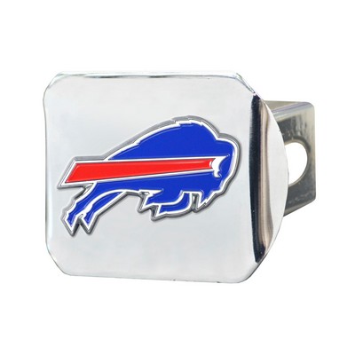 Fan Mats  LLC Buffalo Bills Color Hitch Cover Chrome Blue