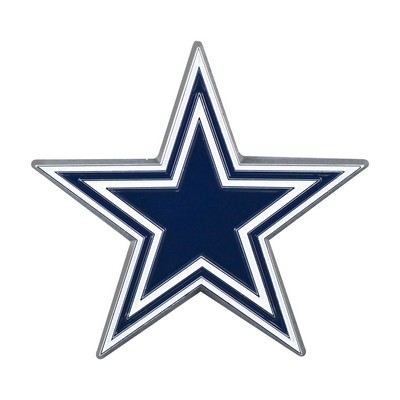 Fan Mats  LLC Dallas Cowboys 3D Color Metal Emblem Blue
