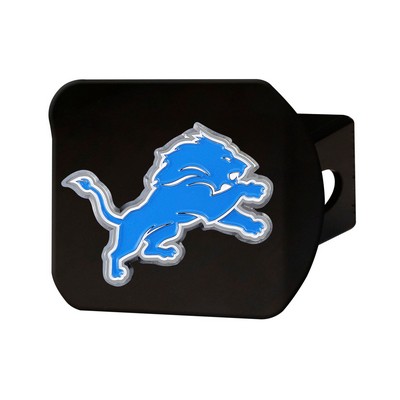 Fan Mats  LLC Detroit Lions Color Hitch Cover Black Blue