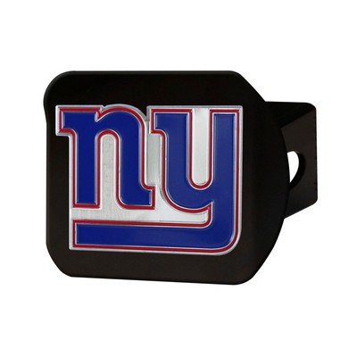 Fan Mats  LLC New York Giants Color Hitch Cover Black Dark Blue