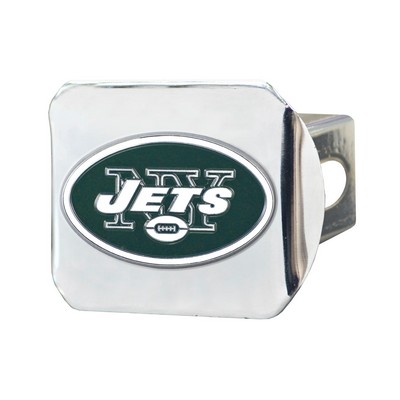 Fan Mats  LLC New York Jets Hitch Cover - 3D Color Emblem Green