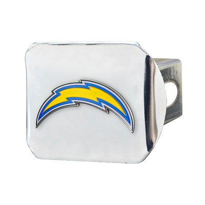 Fan Mats  LLC Los Angeles Chargers Hitch Cover - 3D Color Emblem Yellow