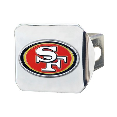 Fan Mats  LLC San Francisco 49ers Hitch Cover - 3D Color Emblem Red