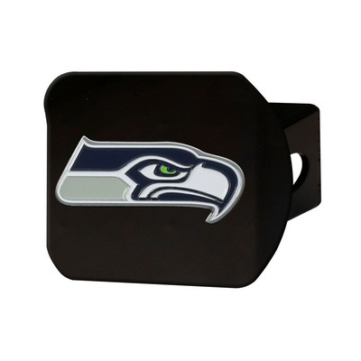 Fan Mats  LLC Seattle Seahawks Color Hitch Cover Black Blue