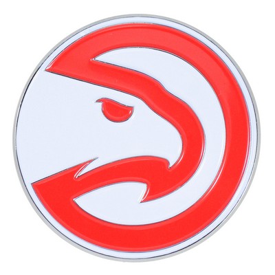 Fan Mats  LLC Atlanta Hawks Color Emblem Red