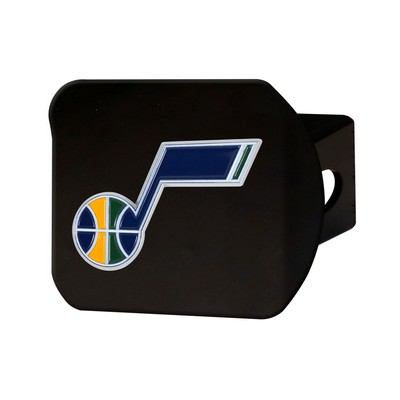 Fan Mats  LLC Utah Jazz Color Hitch Cover Black Navy