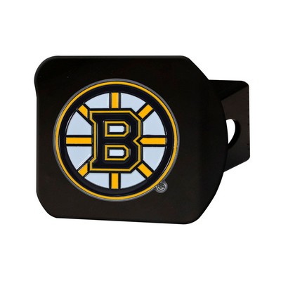 Fan Mats  LLC Boston Bruins Color Hitch Cover Black Black