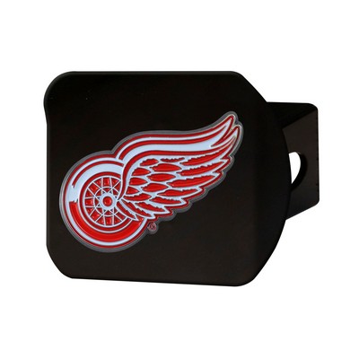 Fan Mats  LLC Detroit Red Wings Color Hitch Cover Black Red