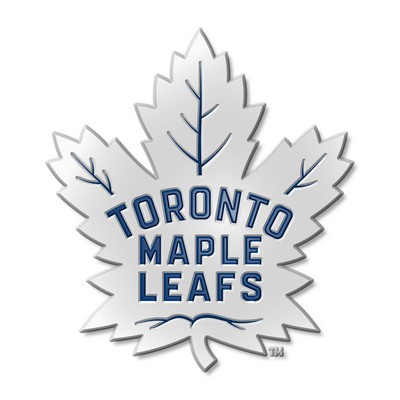 Fan Mats  LLC Toronto Maple Leafs 3D Color Metal Emblem Royal