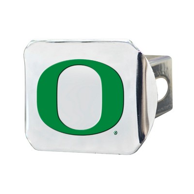 Fan Mats  LLC Oregon Ducks Hitch Cover - 3D Color Emblem Green