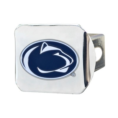 Fan Mats  LLC Penn State Nittany Lions Hitch Cover - 3D Color Emblem Chrome