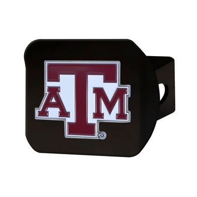 Fan Mats  LLC Texas A&M Aggies Color Hitch Cover Black Maroon