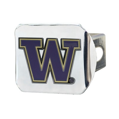 Fan Mats  LLC Washington Huskies Hitch Cover - 3D Color Emblem Purple