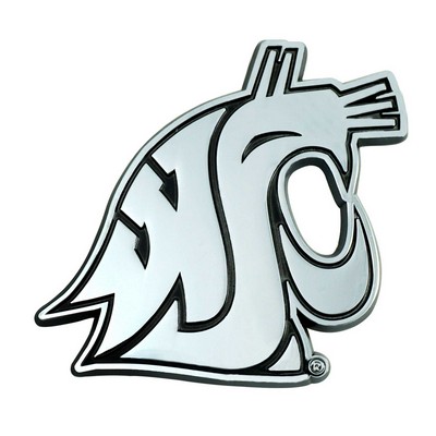 Fan Mats  LLC Washington State Cougars Chrome Emblem Chrome