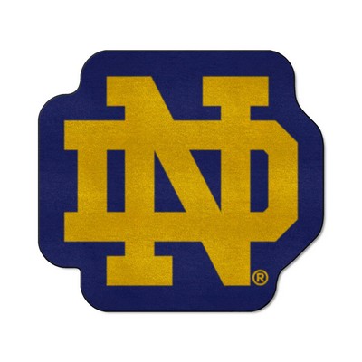 Fan Mats  LLC Notre Dame Fighting Irish Mascot Mat Navy