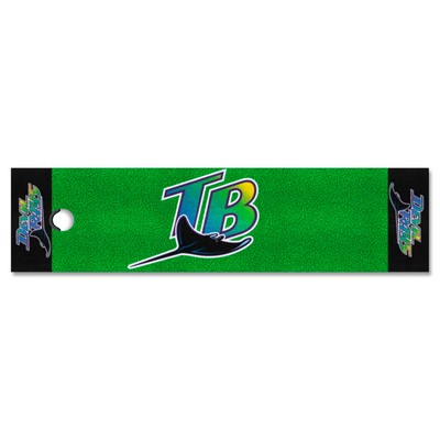 Fan Mats  LLC Tampa Bay Devil Rays Putting Green Mat - 1.5ft. x 6ft. Green