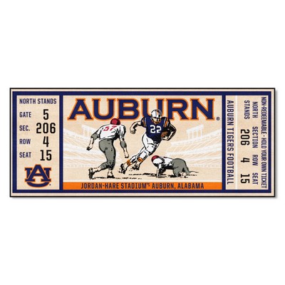 Fan Mats  LLC Auburn Tigers Ticket Runner Navy