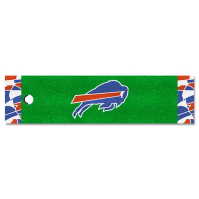 Fan Mats  LLC Buffalo Bills Putting Green Mat - 1.5ft. x 6ft. Pattern