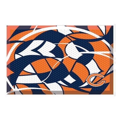 Fan Mats  LLC Chicago Bears Scraper Mat NFL x FIT Pattern