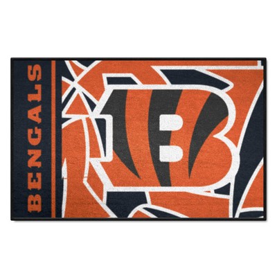 Fan Mats  LLC Cincinnati Bengals Starter Mat NFL x FIT Pattern