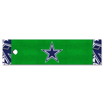 Fan Mats  LLC Dallas Cowboys Putting Green Mat - 1.5ft. x 6ft. Pattern