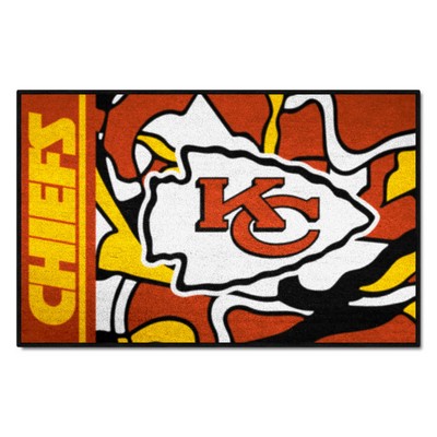 Fan Mats  LLC Kansas City Chiefs Starter Mat NFL x FIT Pattern