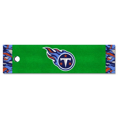 Fan Mats  LLC Tennessee Titans Putting Green Mat - 1.5ft. x 6ft. Pattern