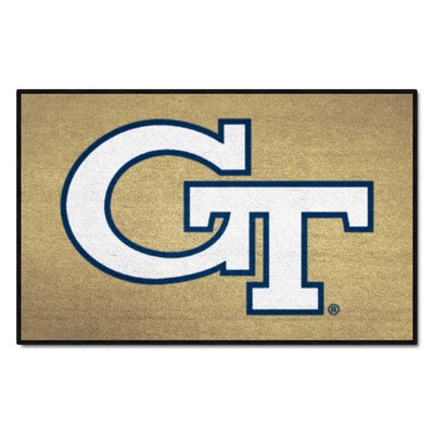 Fan Mats  LLC Georgia Tech Yellow Jackets Starter Mat Gold