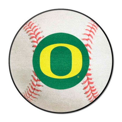 Fan Mats  LLC Oregon Ducks Baseball Mat White