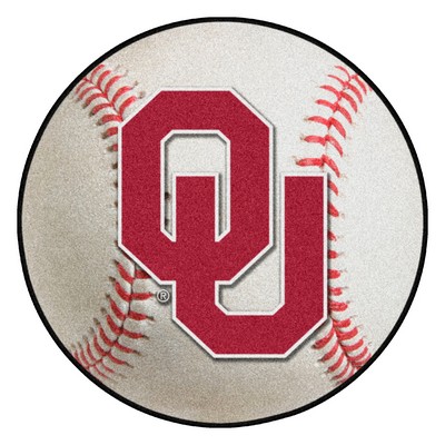 Fan Mats  LLC Oklahoma Sooners Baseball Rug 