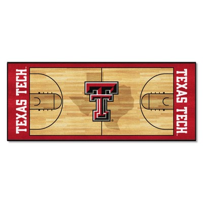 Fan Mats  LLC Texas Tech Red Raiders Court Runner Rug - 30in. x 72in. Red