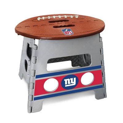 Fan Mats  LLC New York Giants Folding Step Stool Gray