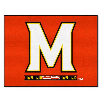 Fan Mats  LLC Maryland Terrapins All-Star Mat Red