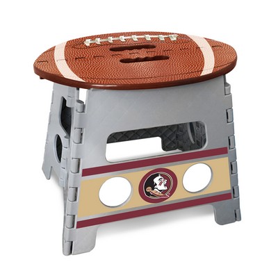 Fan Mats  LLC Florida State Seminoles Folding Step Stool Gray