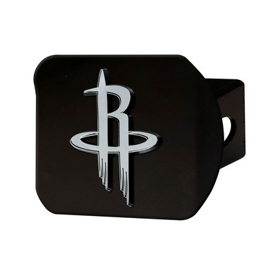 Fan Mats  LLC Houston Rockets Hitch Cover Black Black