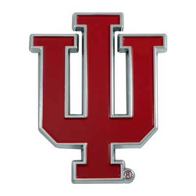 Fan Mats  LLC Indiana Hooisers Color Emblem Crimson