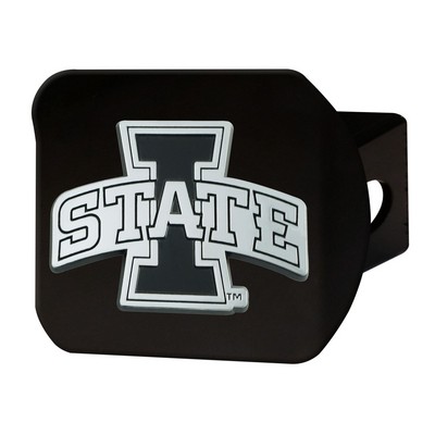Fan Mats  LLC Iowa State Cyclones Hitch Cover Black Black