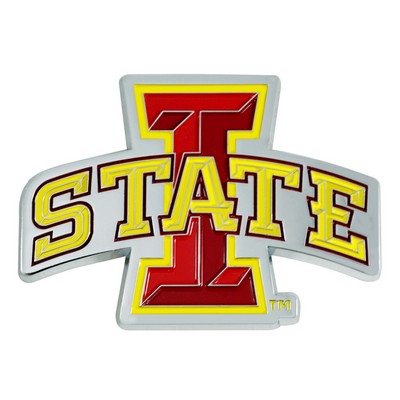 Fan Mats  LLC Iowa State Cyclones Color Emblem Red