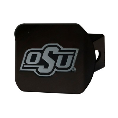 Fan Mats  LLC Oklahoma State Cowboys Hitch Cover Black Black