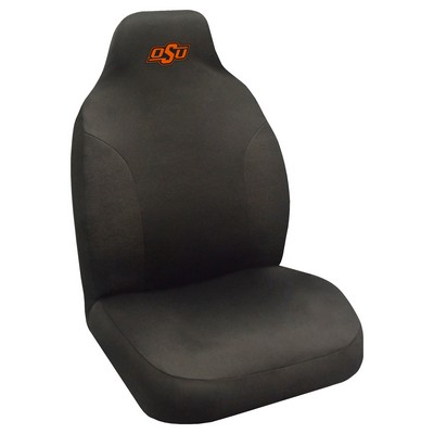 Fan Mats  LLC Oklahoma State Cowboys Seat Cover Black