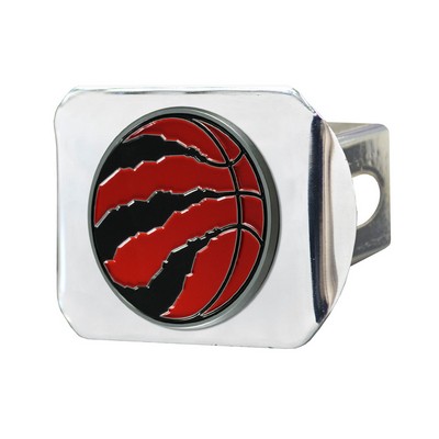 Fan Mats  LLC Toronto Raptors Color Hitch Cover Chrome Chrome